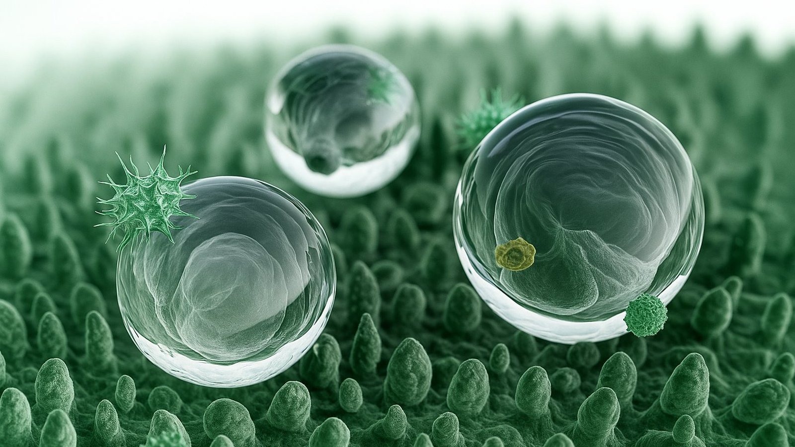 ダイヤモンドコーティング後の超撥水、蓮の葉のように転がる水玉