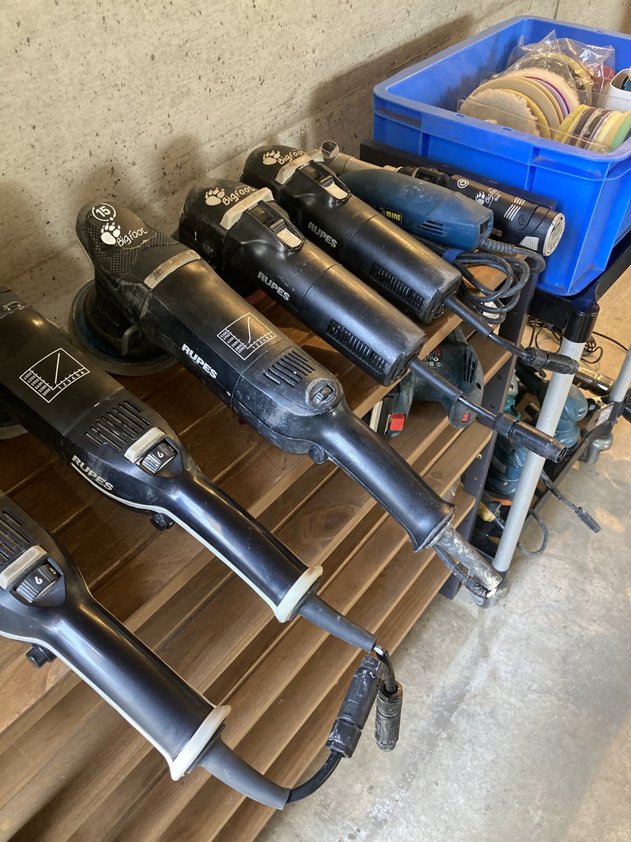 RUPES Bigfoot プロ用ポリッシャー